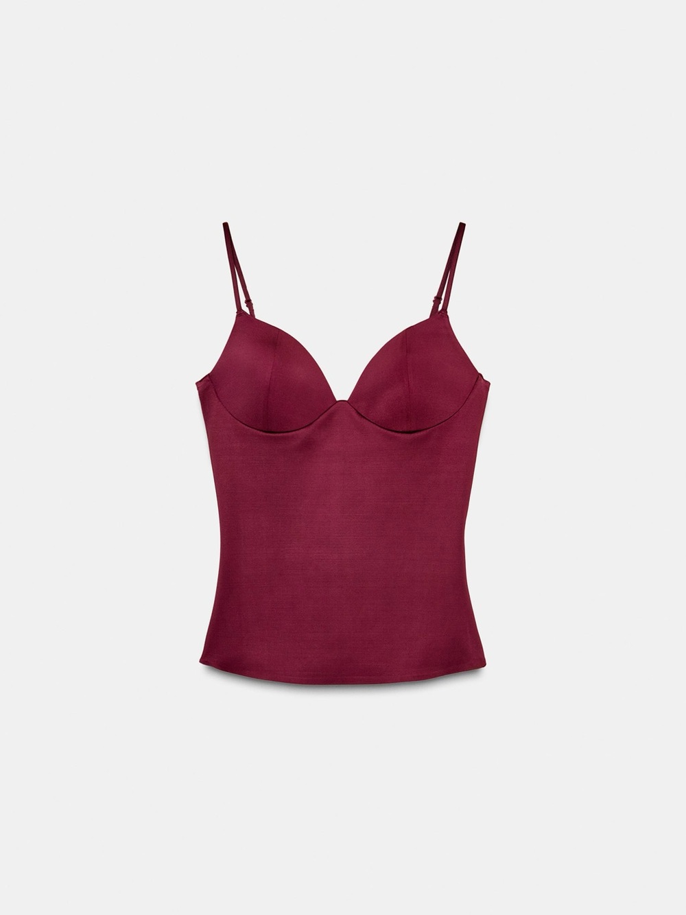 ZARA POLYAMIDE BLEND TOP - SMALL